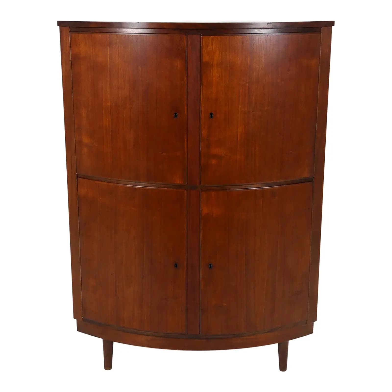 1970s Danish Teak Corner Cabinet