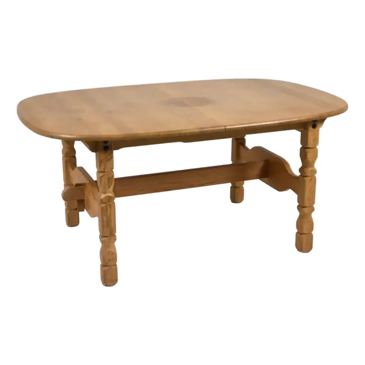1970s Danish Oak Dining Table