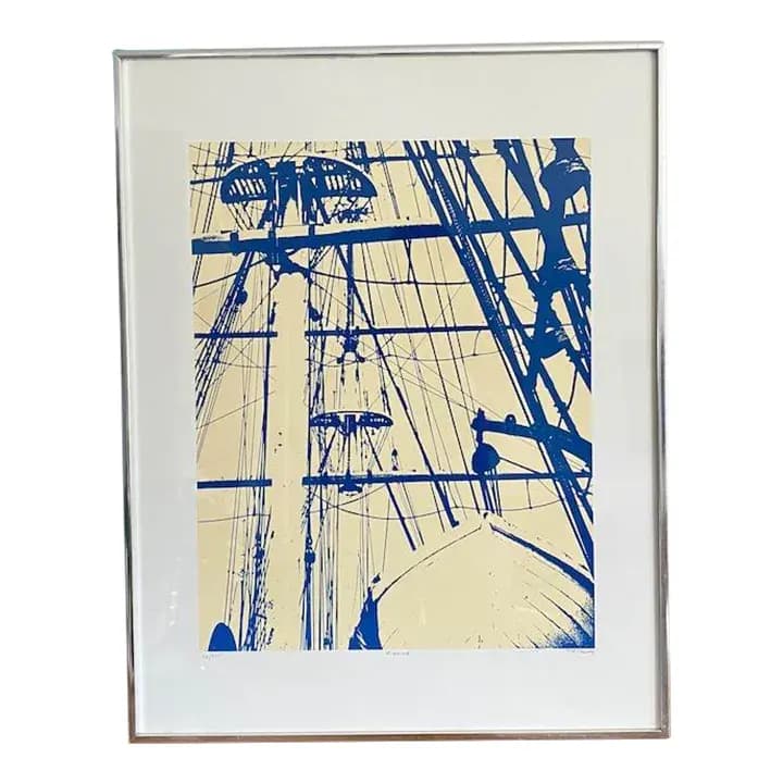 Mid Century Rigging Wall Art