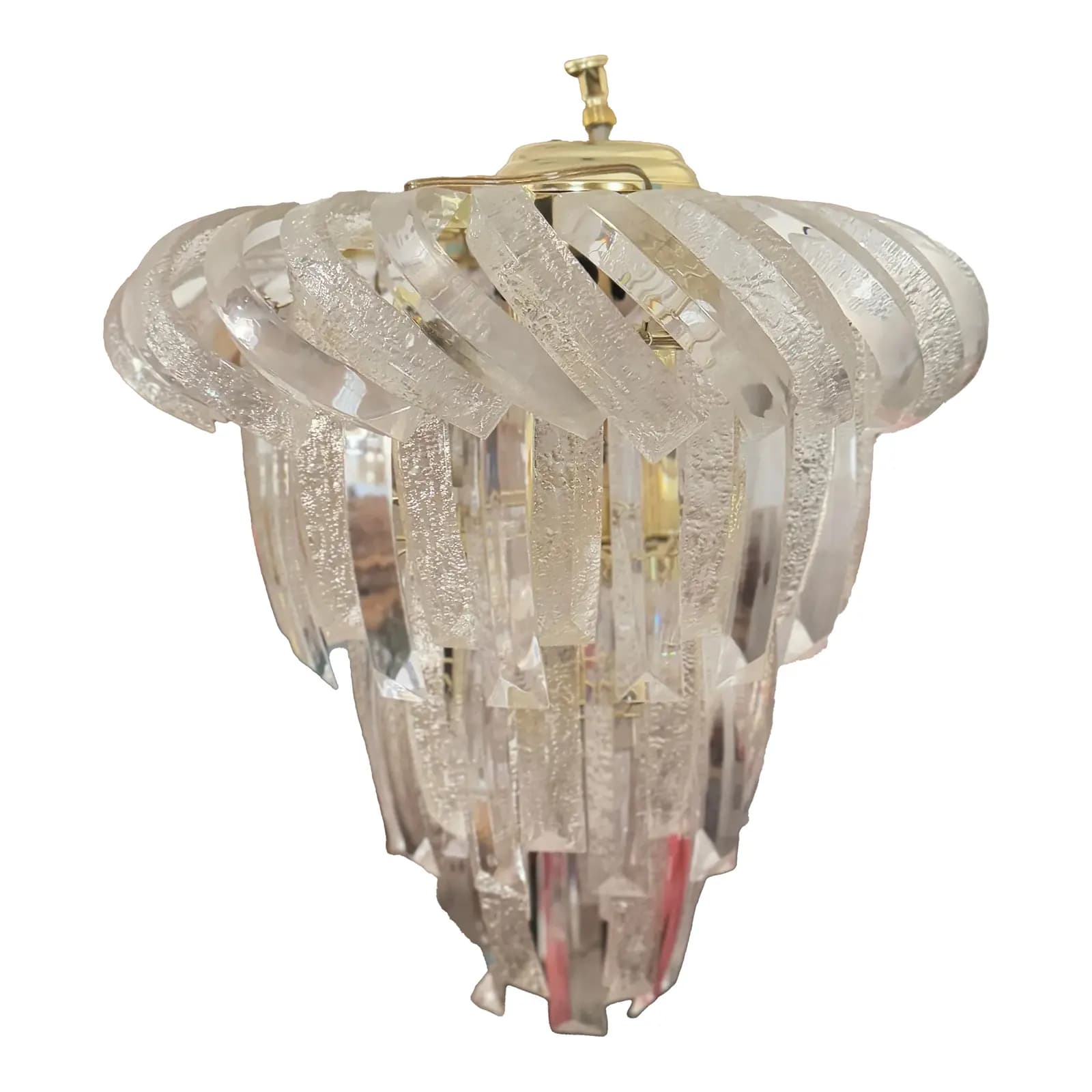 Mid Century Lucite Chandelier